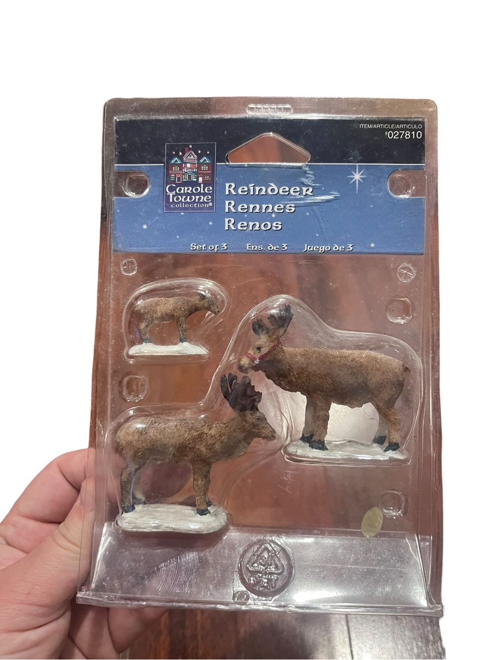 Lemax Carole Towne Collection Reindeer 027810 New Christmas‎ Village
